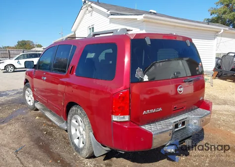 2005 Nissan Armada Le from USA, damaged, VIN 5N1AA08A95N738397